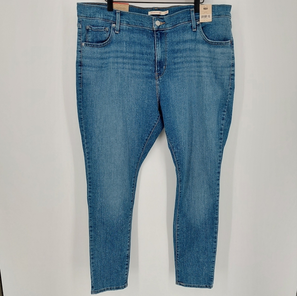 Levis 721 High-Rise Skinny Jeans, Sz 20W